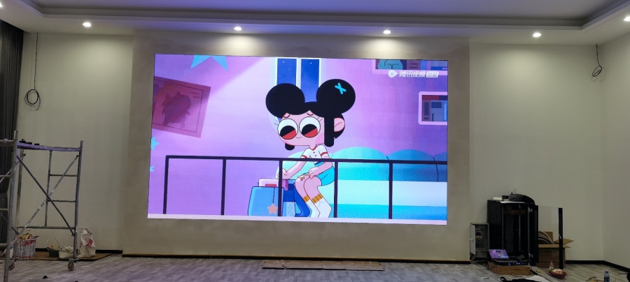 潛江全彩LED顯示屏的連接方法