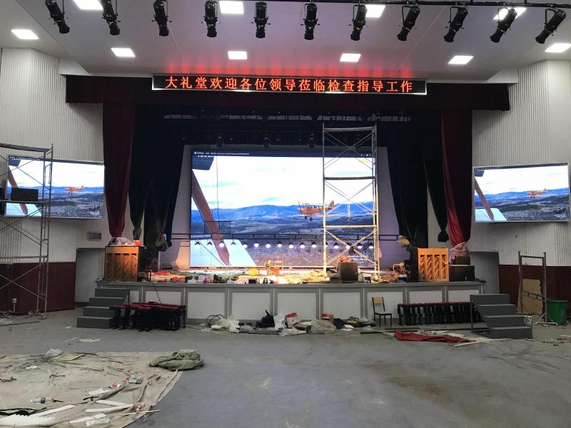 恩施師范大學(xué)-室內(nèi)P3Pro-66㎡